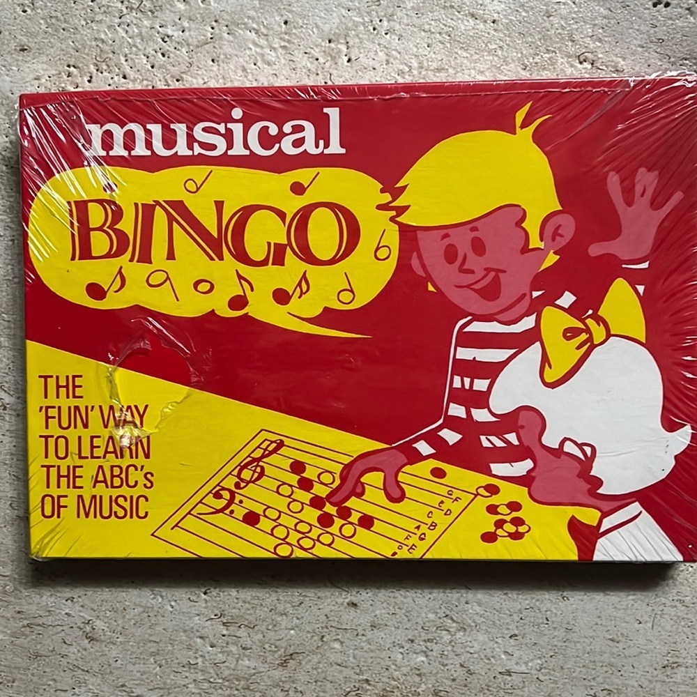 Musical Vintage Bingo